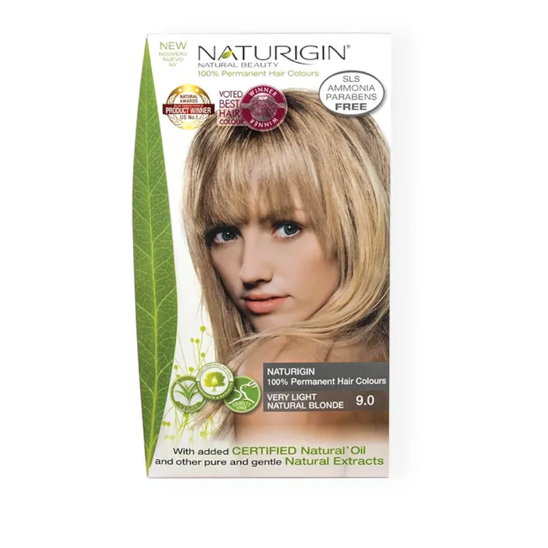 Naturigin Permanent Hair Colour – Very Light Natural Blonde 9.0