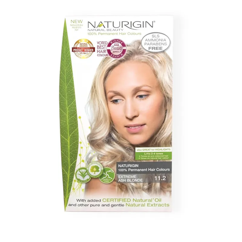 Naturigin Permanent Hair Colour – Extreme Ash Blonde 11.2