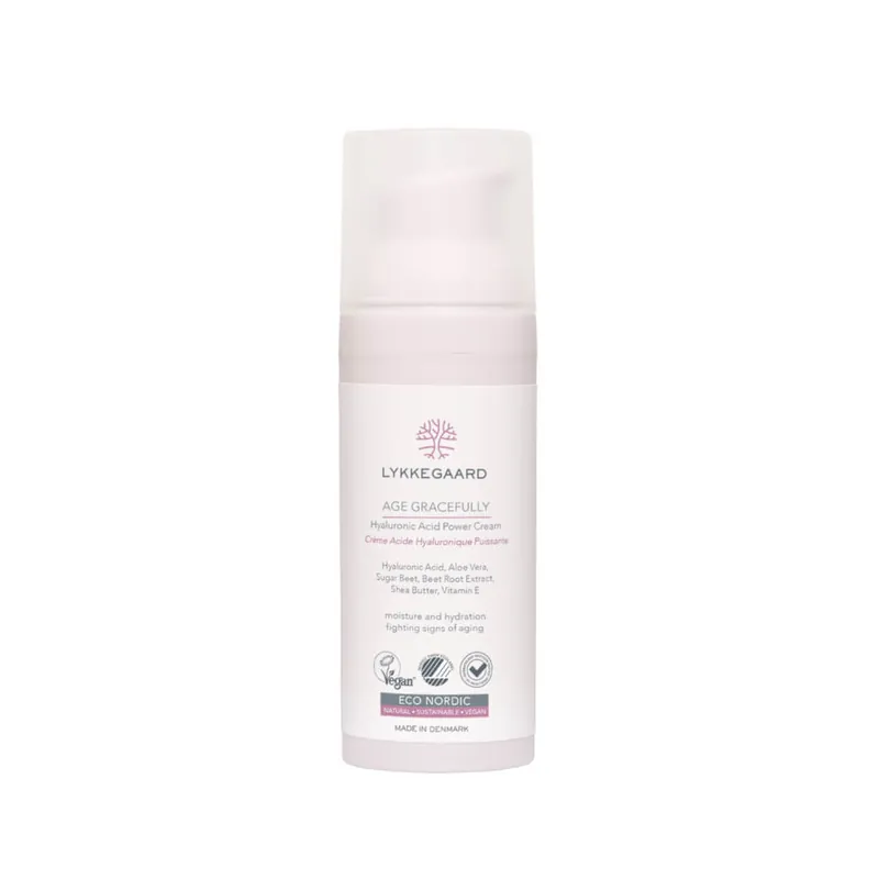 Lykkegaard Age Gracefully Hyaluronic Acid Power Cream – 50 ml