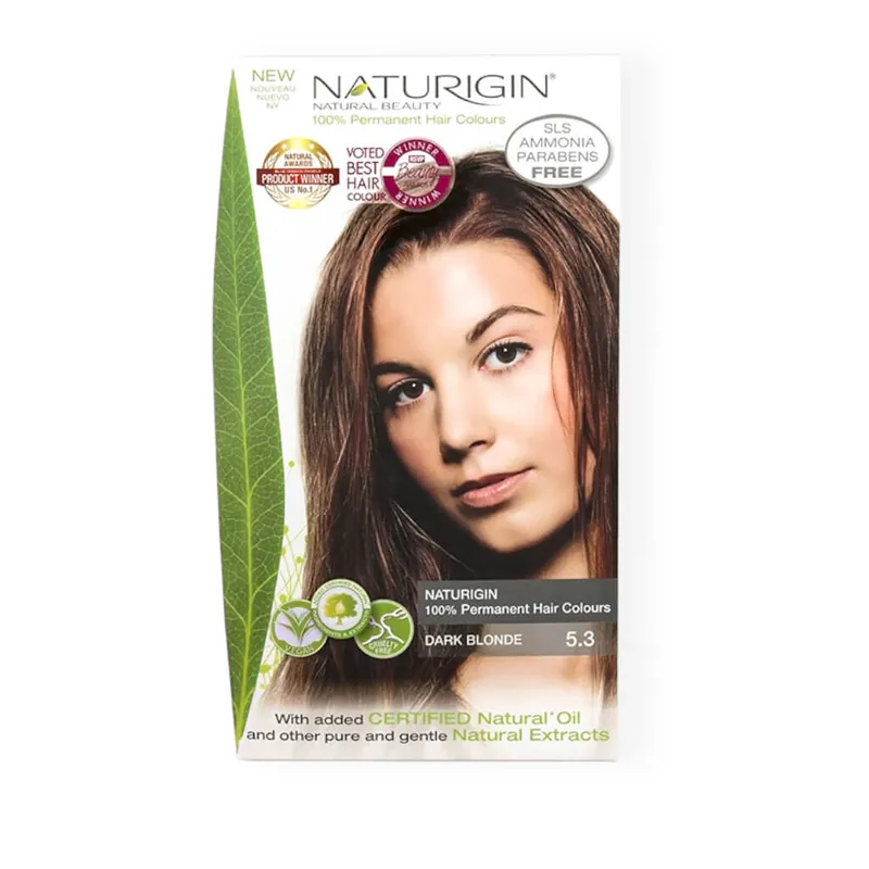 Naturigin Permanent Hair Colour – Dark Blonde 5.3