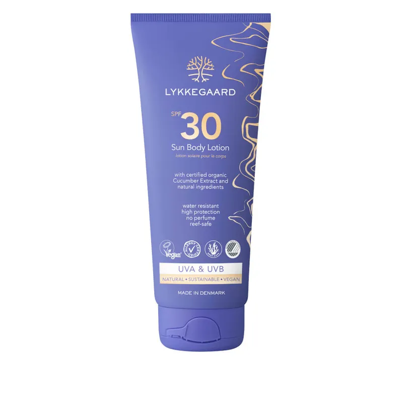 Lykkegaard SPF30 Sun Body Lotion – 200ml