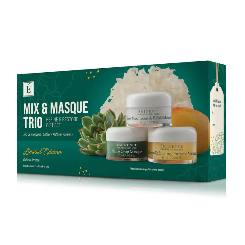 Eminence Mix & Masque Trio: Refine & Restore Gift Set