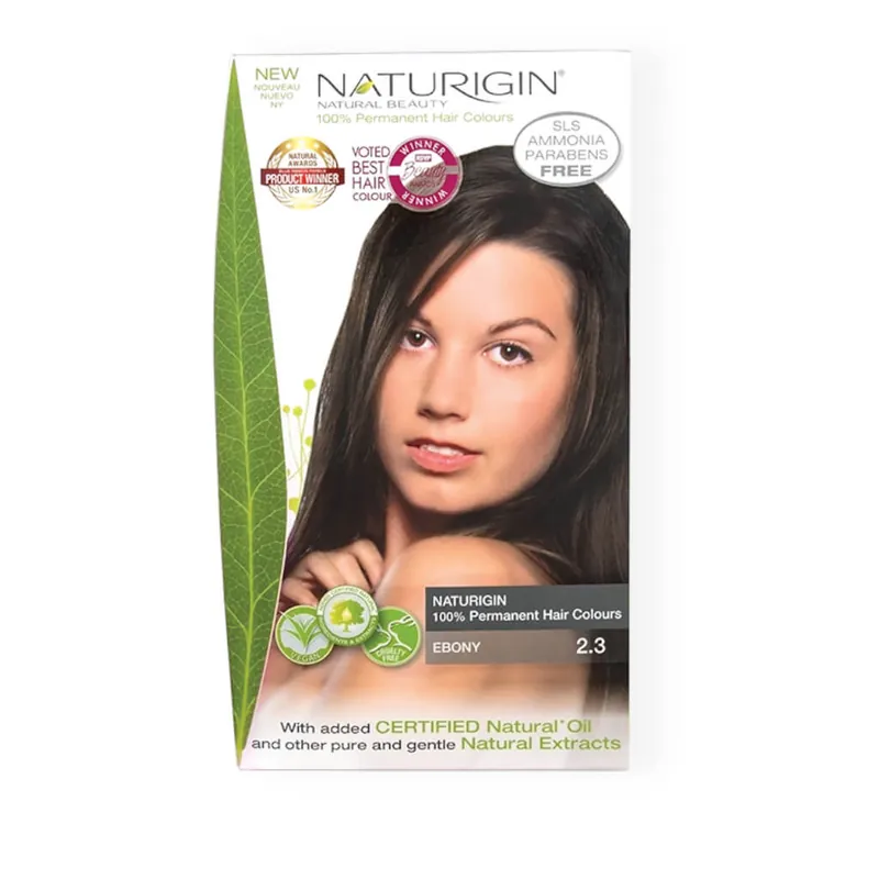 Naturigin Permanent Hair Colour – Ebony 2.3