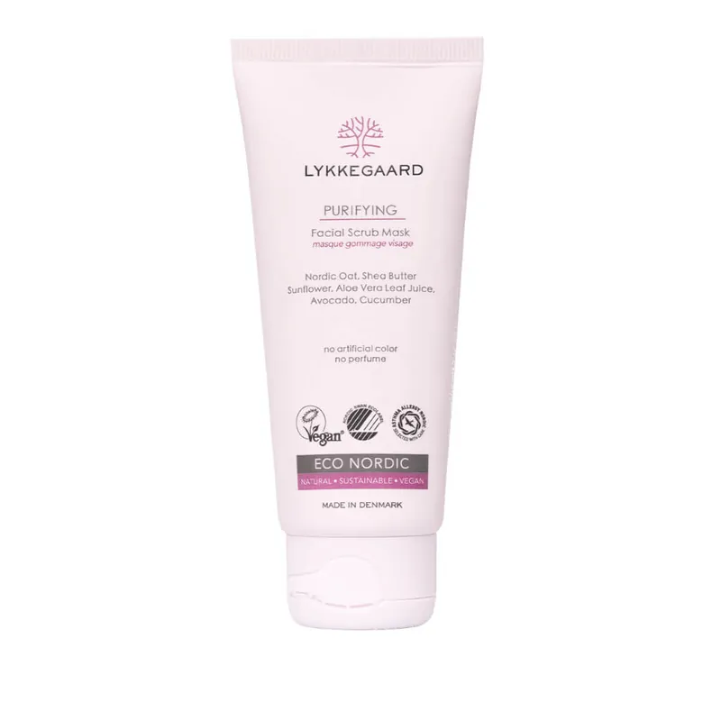 Lykkegaard Purifying Facial Scrub Mask – 60 ml
