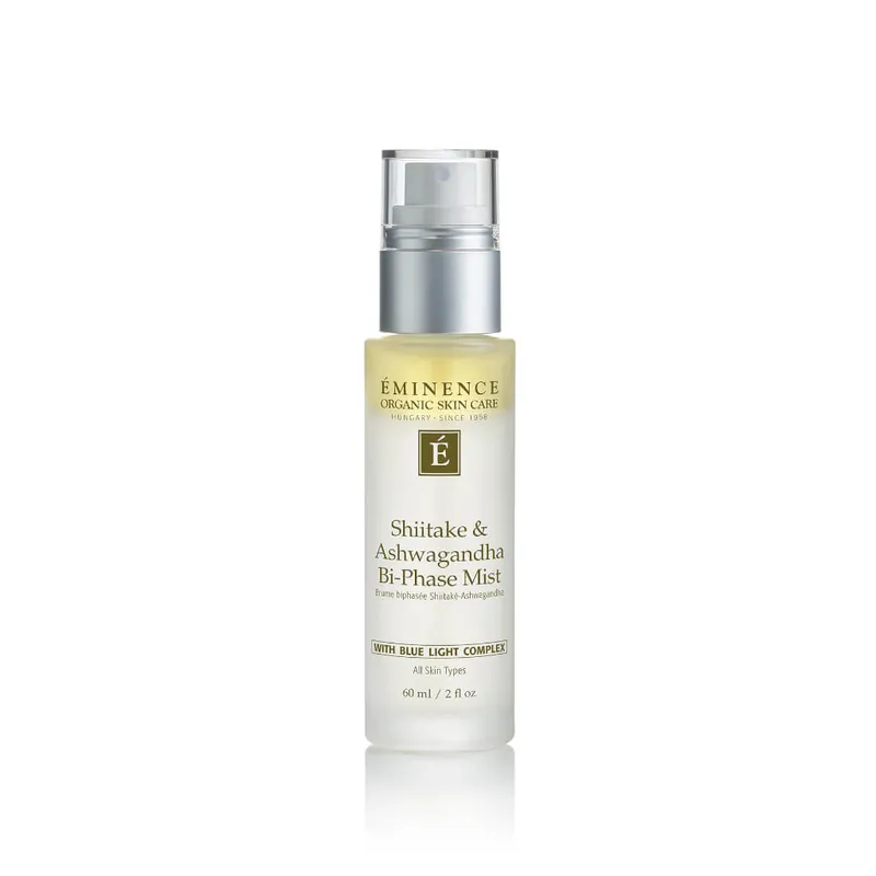 Eminence Shiitake & Ashwagandha Bi-Phase Mist – 60 ml / 2 fl oz