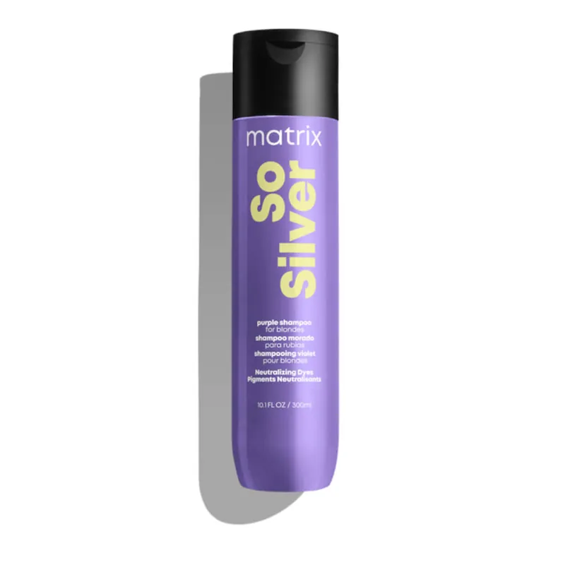 Matrix So Silver Purple Shampoo for Blonde Hair – 10.1 fl oz / 300 ml