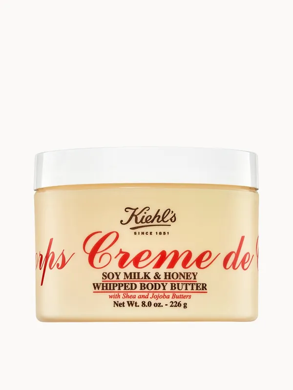 Kiehl's Creme de Corps Soy Milk & Honey Whipped Body Butter 226g - Kiehl's Since 1851