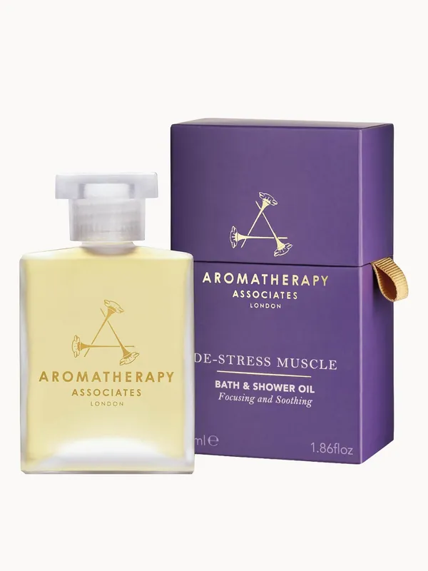Aromatherapy Associates De-Stress Muscle Bath & Shower Oil (55ml)