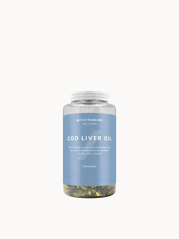 Myvitamins Cod Liver Oil, 90 Softgels