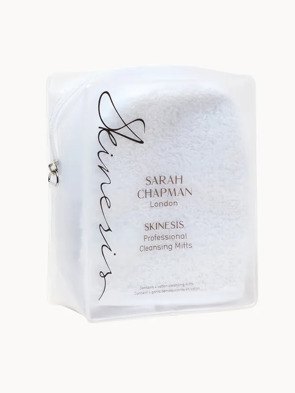 Sarah Chapman Skinesis Professional Cleansing Mitts x 4
