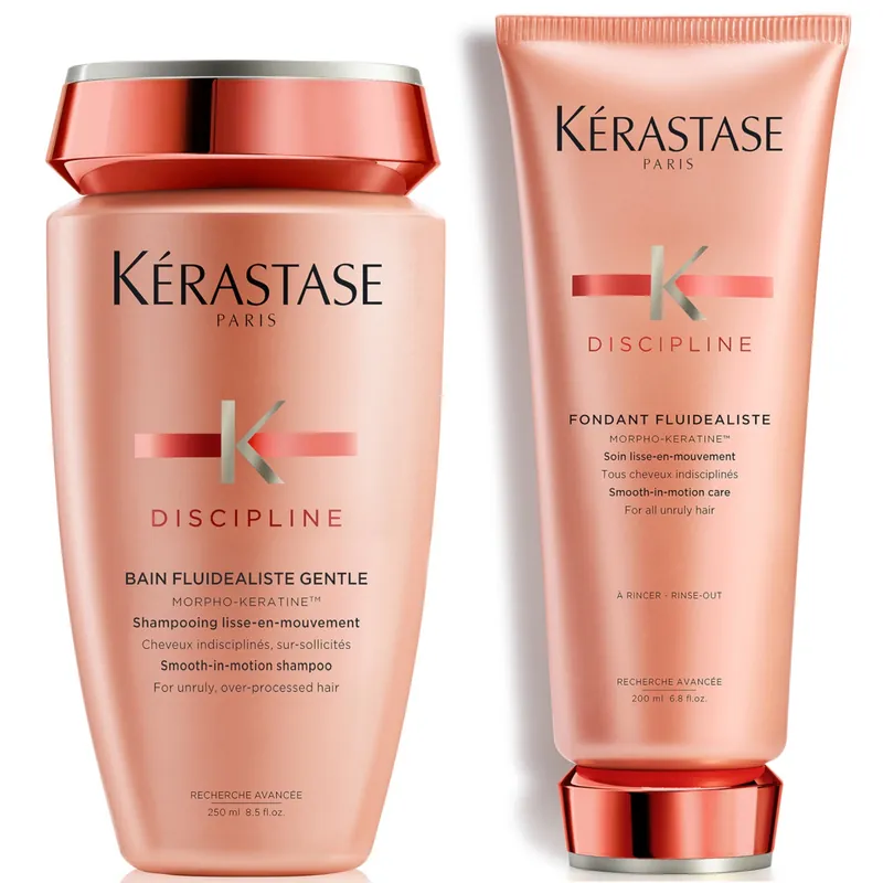 Kérastase Discipline Bain Fluidealiste (250ml) and Fondant Fluidealiste (200ml) - Kerastase