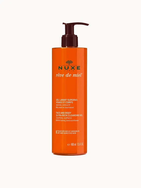 NUXE Reve de Miel Face and Body Ultra-Rich Cleansing Gel 400ml