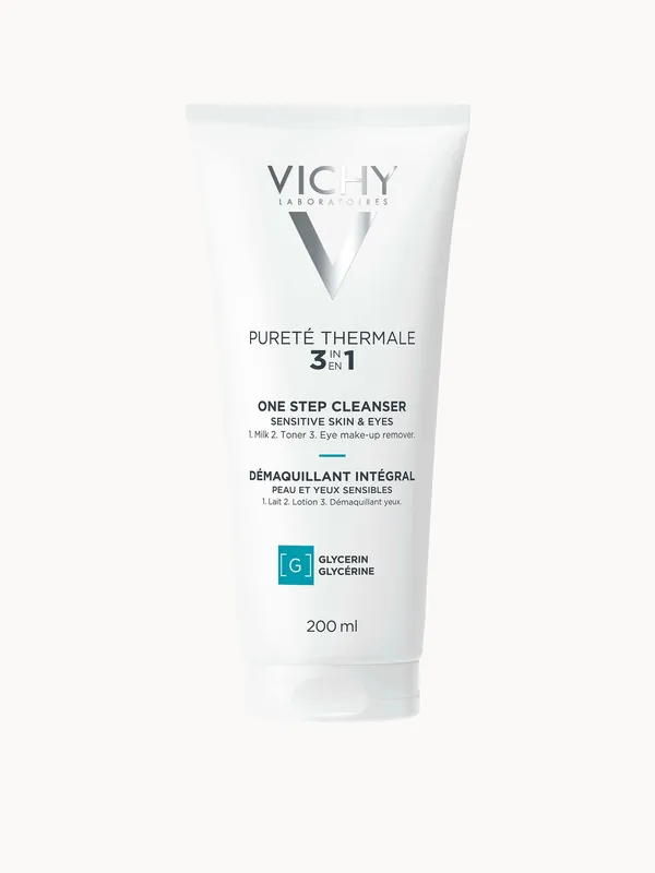 VICHY Pureté Thermale 3-in-1 One Step Cleanser 200ml