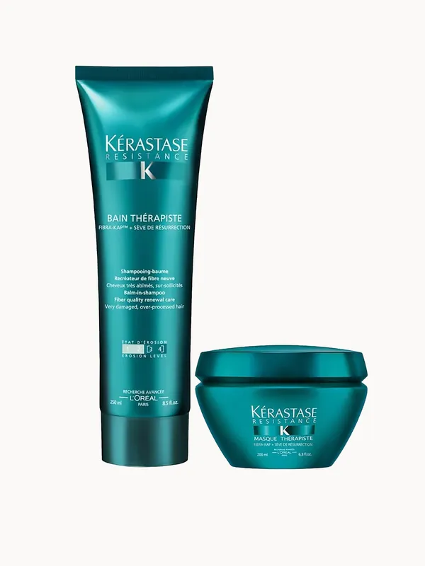 Kérastase Resistance Therapiste Shampoo and Masque Duo - Kerastase