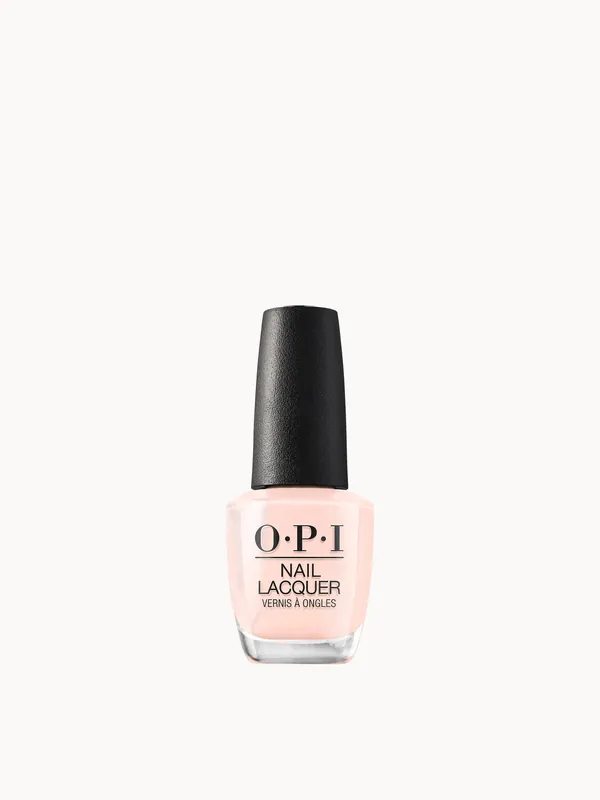 OPI Nail Lacquer Sheer Pink Nail Polish - Bubble Bath 15ml
