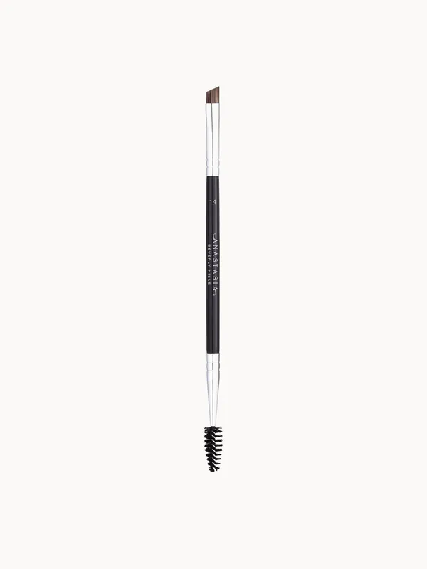 Anastasia Beverly Hills #14 Duo Brow/Eye Liner Angled Cut/Spooley Synthetic Brush