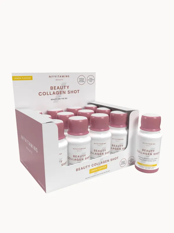 Myvitamins Collagen Beauty Shot, Coconut Pineapple, 12 x 60ml