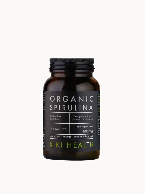 KIKI Health Organic Spirulina Tablets (200 Tablets) - Hairburst