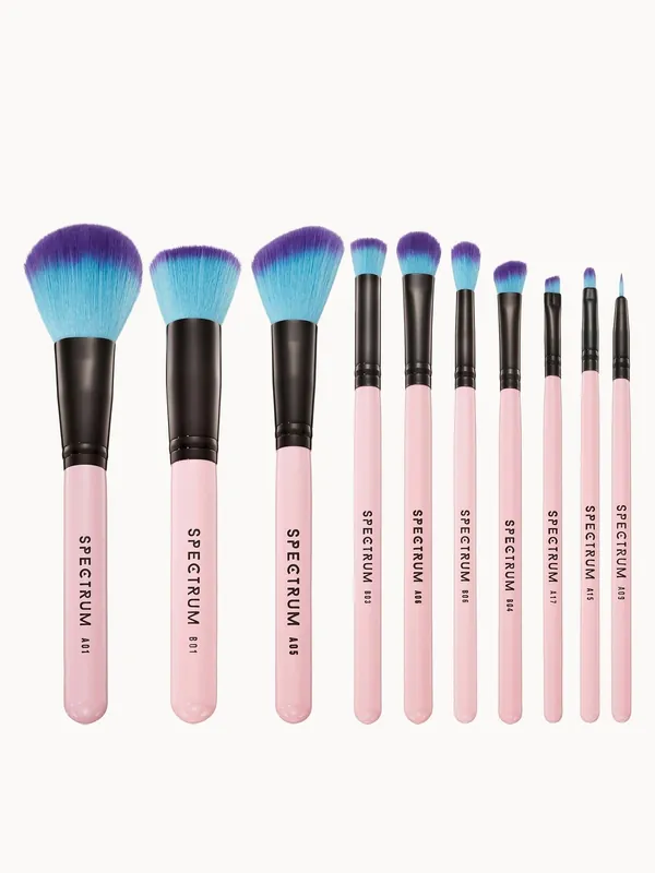 Spectrum Collections 10 Piece Essential Brush Set (Worth £75.00) - ICONIC London