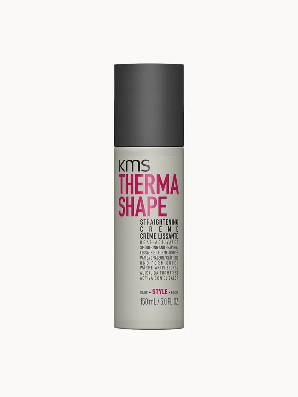 KMS Thermashape Straightening Crème for Smoothing Curly, Medium to Thick, Coarse Hair 150ml - Wella Professionals Care