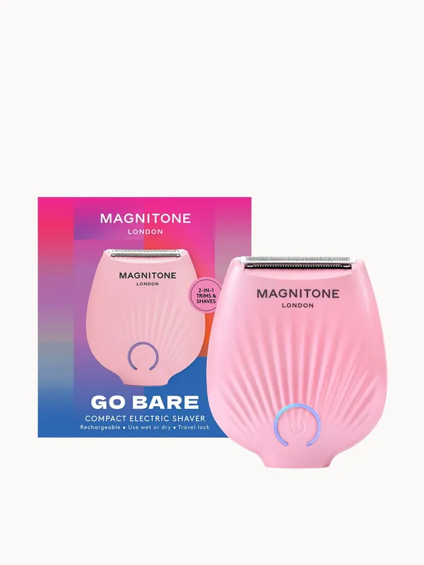 MAGNITONE London Go Bare! Rechargeable Mini Lady Shaver - Pink