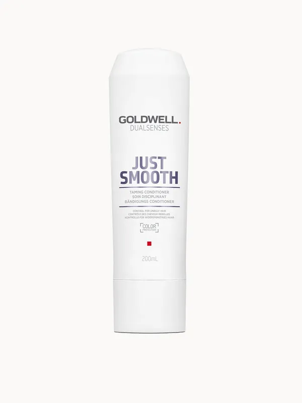 Goldwell Dualsenses Just Smooth Taming Conditioner, For Smoothing Unruly, Frizzy Hair 200ml