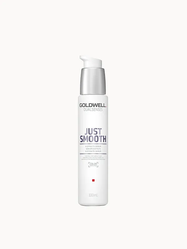 Goldwell Dualsenses Just Smooth 6 Effects Serum, For Smoothing Unruly, Frizzy Hair 100ml