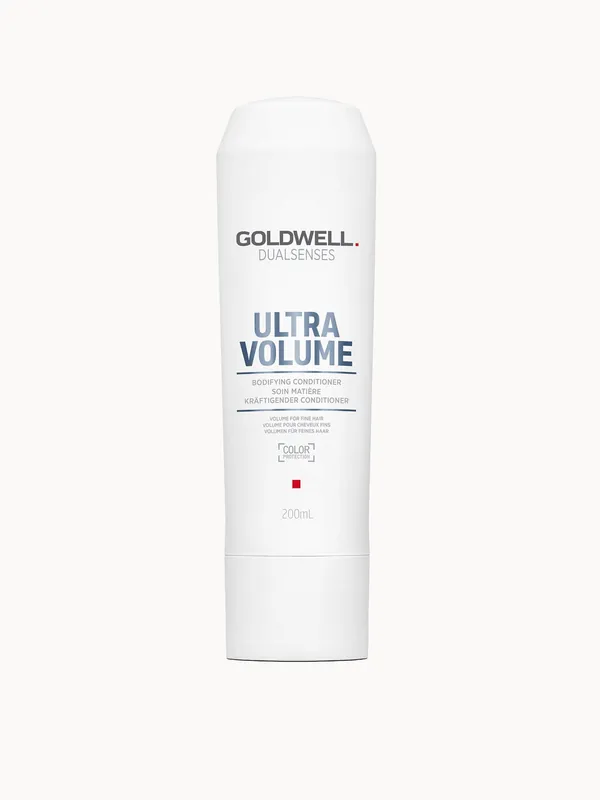 Goldwell Dualsenses Ultra Volume Bodifying Conditioner For Fine, Flat Hair, Adds Lift & Volume 200ml - Beauty Works