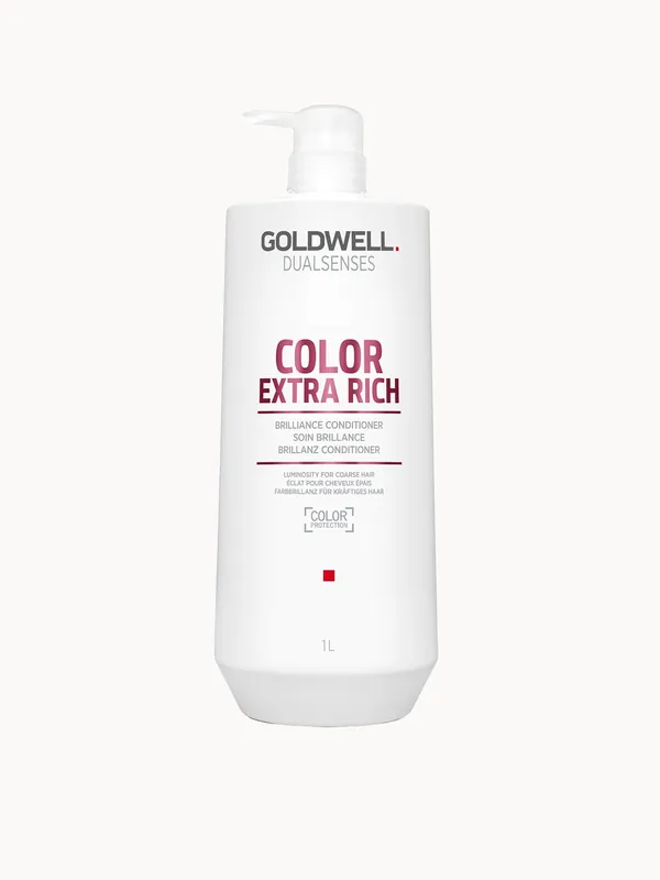 Goldwell Dualsenses Color Extra Rich Brilliance Conditioner 1000ml (Worth £85)