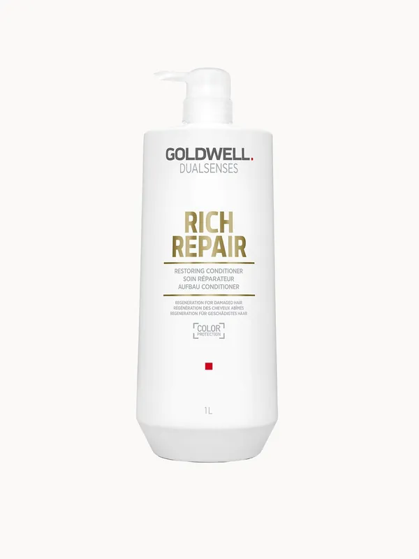 Goldwell Dualsenses Rich Repair Restoring Conditioner 1000ml (Worth £85)