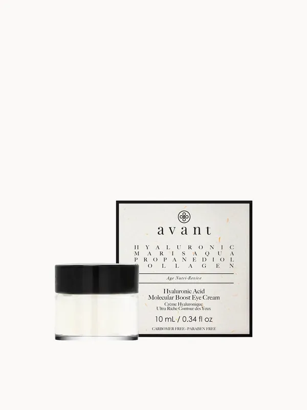 Avant Skincare Hyaluronic Acid Molecular Boost Eye Cream 10ml - lookfantastic Beauty Box
