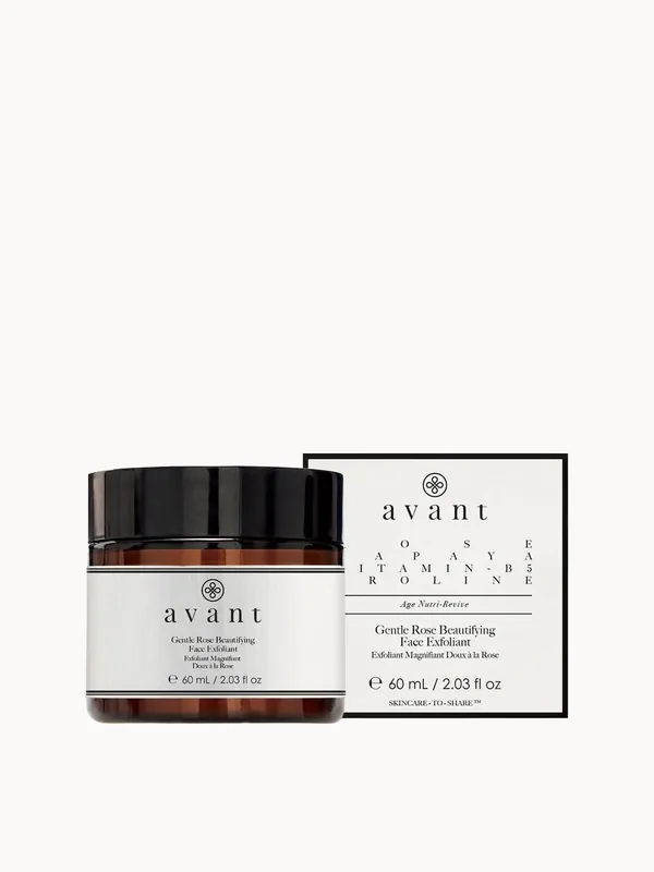 Avant Skincare Gentle Rose Beautifying Face Exfoliant 60ml - lookfantastic Beauty Box