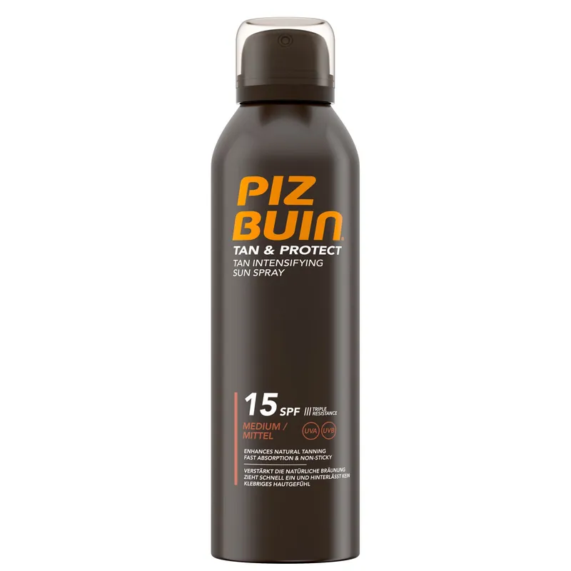 Piz Buin Tan and Protect Spray SPF 15 150ml