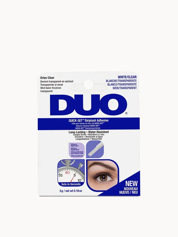 DUO Quick Set Striplash Adhesive - Clear 5g