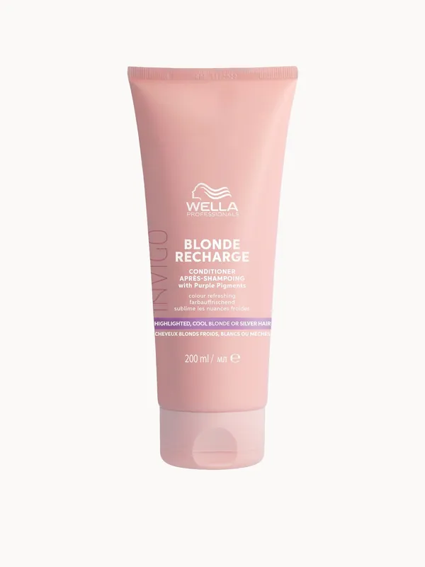 Wella Professionals Invigo Blonde Recharge Cool Blonde Conditioner 200ml - Wella Professionals Care