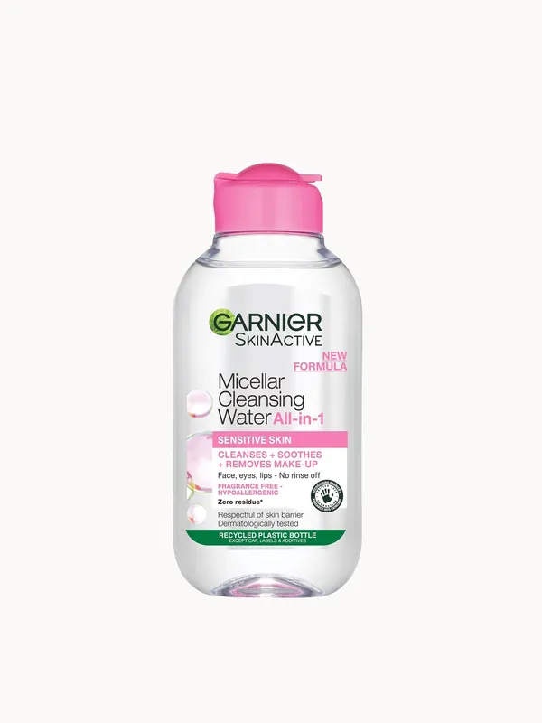 Garnier Micellar Water Facial Cleanser For Sensitive Skin 100ml