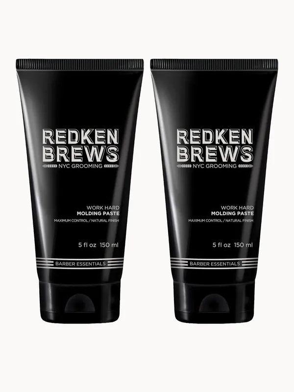 Redken Brews Men's Work Hard Molding Paste Duo - Vichy