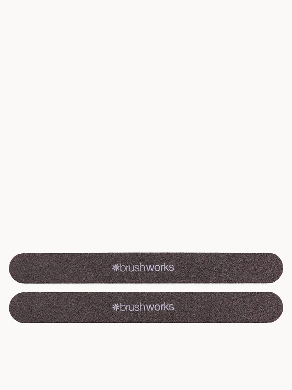brushworks Professional Emery Boards (Set of 2)