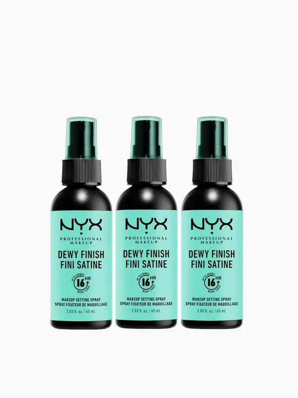 NYX Professional Makeup Dewy Setting Spray Trio - Neutrogena