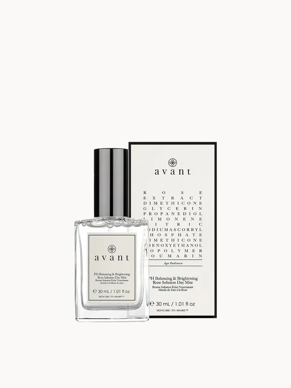 Avant Skincare PH Balancing & Brightening Rose Infusion Day Mist 30ml - Color Wow