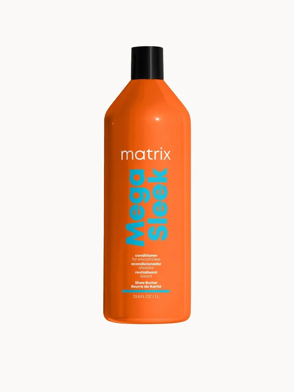 Matrix Total Results Mega Sleek Shea Butter Conditioner for Frizzy Hair 1000ml