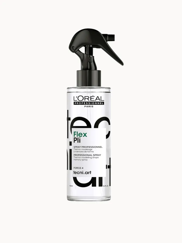 L'Oréal Professionnel Tecni.ART Flex Pli Thermo Modelling, Volumising Hair Styling Spray 190ml - Beauty Works