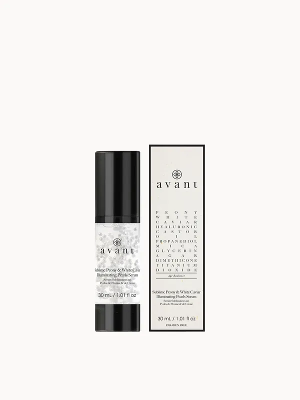 Avant Skincare Sublime Peony and White Caviar Illuminating Pearls Serum 30ml - lookfantastic Beauty Box