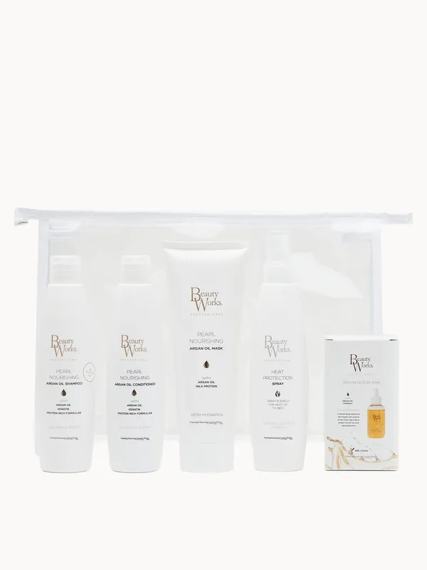 Beauty Works Argan Oil Moisture Repair Gift Set - Sulfate Free 250ml