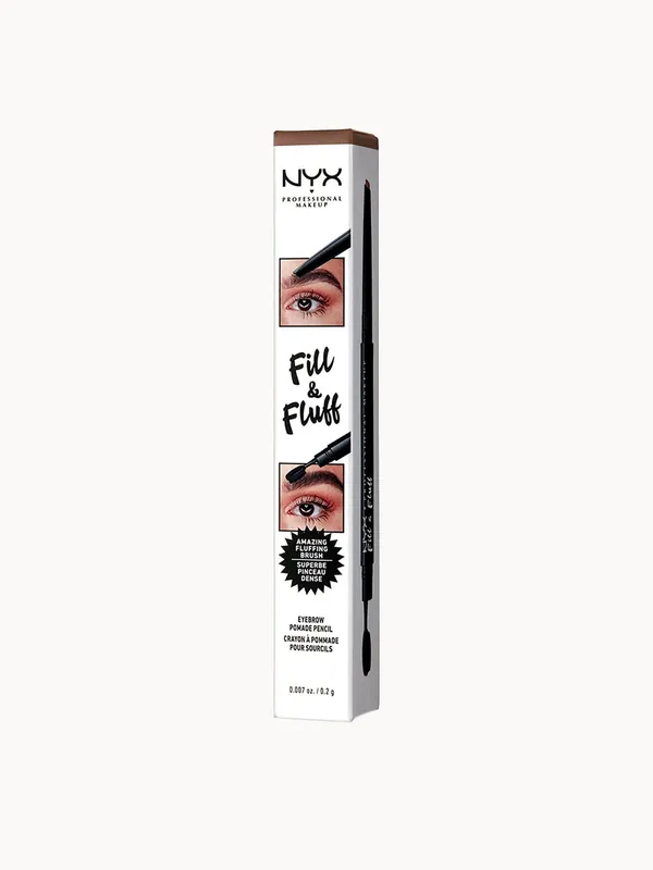 NYX Professional Makeup Fill and Fluff Eyebrow Pomade Pencil 0.2g (Various Shades)