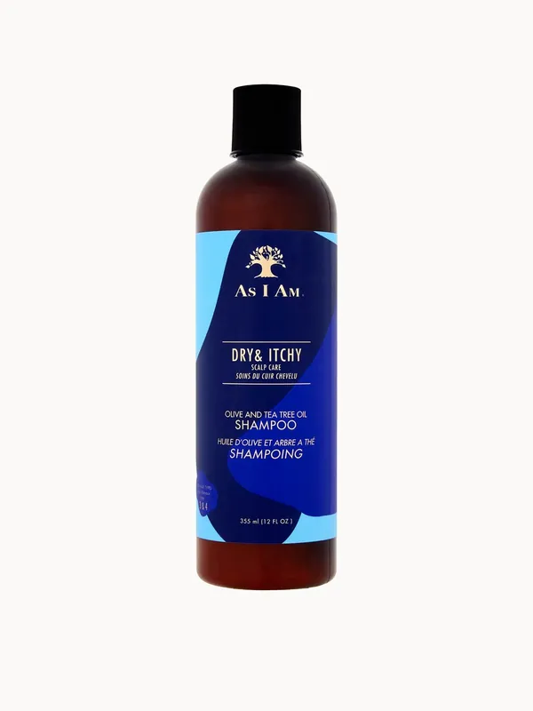 As I Am Dry and Itchy Scalp Care Olive and Tea Tree Oil Shampoo 355ml