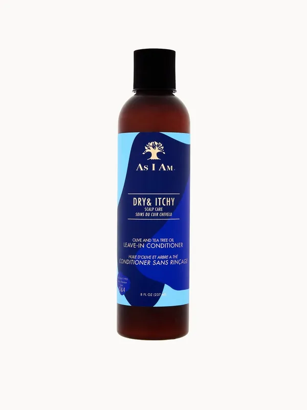As I Am Dry and Itchy Scalp Care Olive and Tea Tree Oil Leave in Conditioner 237ml