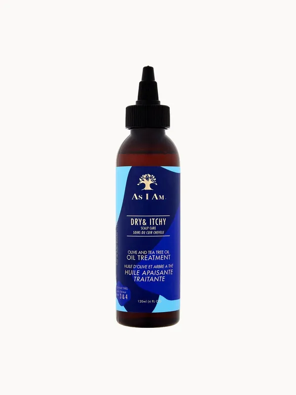 As I Am Dry and Itchy Scalp Care Olive and Tea Tree Oil Treatment 120ml