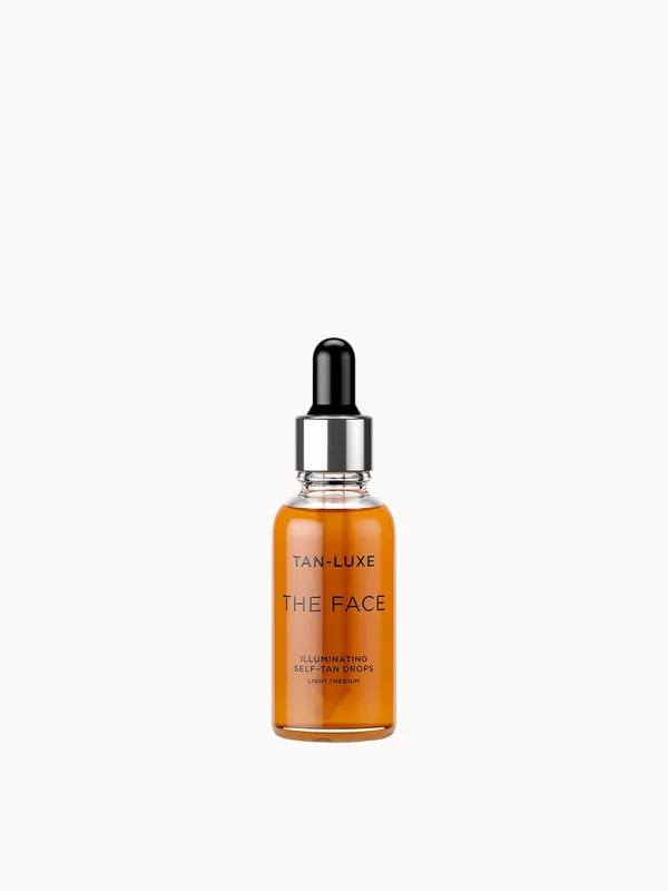 Tan-Luxe The Face Illuminating Self-Tan Drops 30ml - Light/Medium