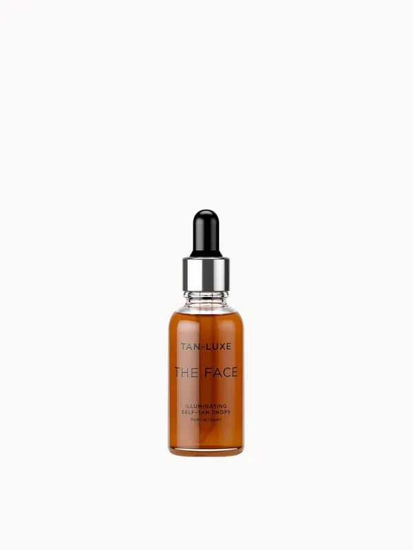 Tan-Luxe The Face Illuminating Self-Tan Drops 30ml - Medium/Dark